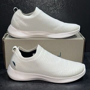 Vessi Men's Everyday Move Slip On Sneaker Size 9 Polar White Waterproof Spring
